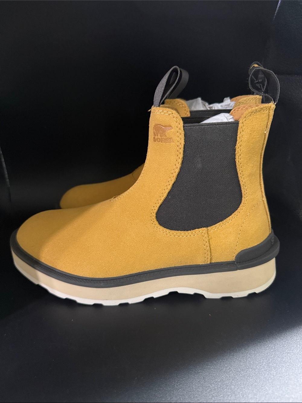 Sorel - Hi-Line Chelsea Waterproof Suede Boots - Picture 3 of 12